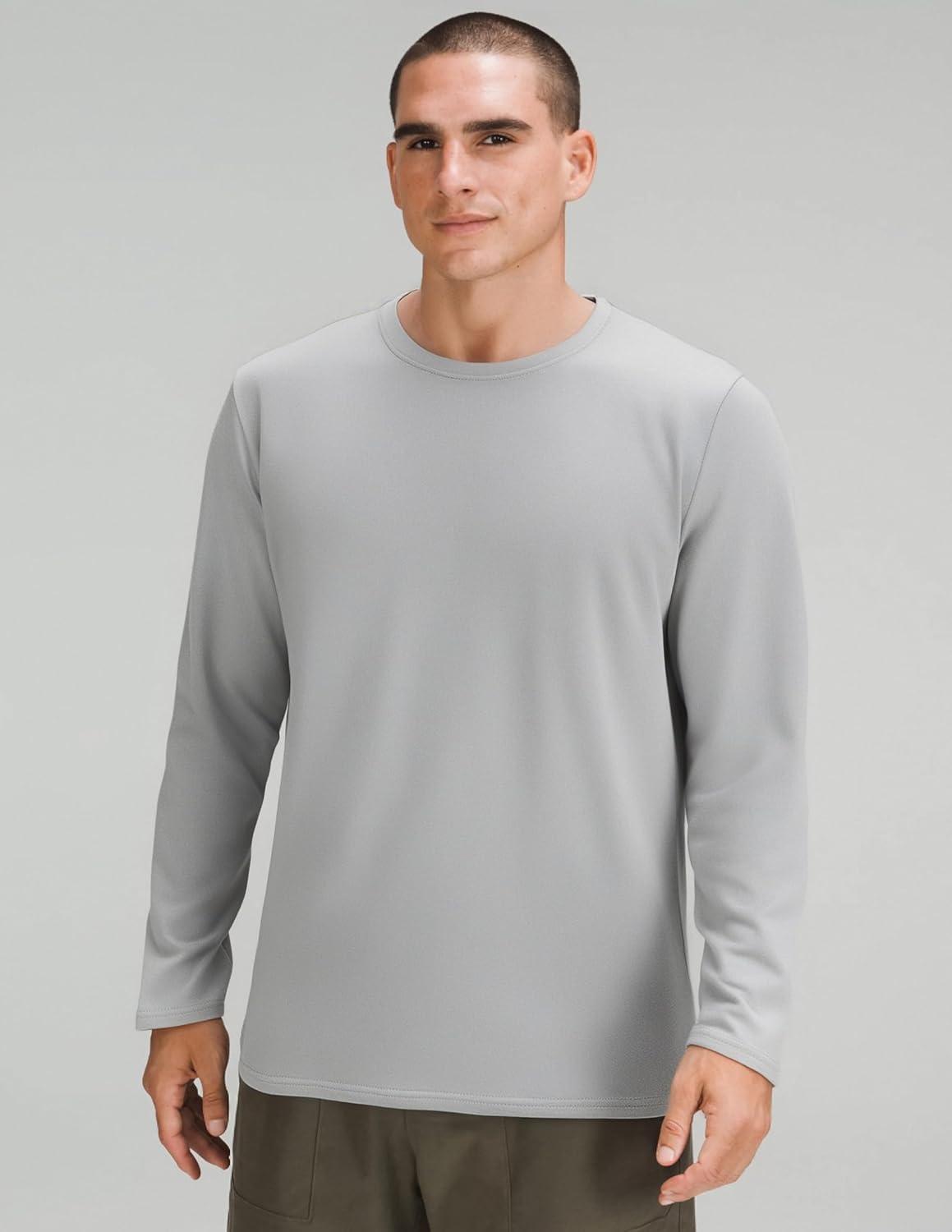 image6 Pack Mens Quick Dry Long Sleeve Shirts UPF 50 UV Sun Protection SPF Shirt Moisture Wicking TShirt for Casual WorkoutBlackBlueLight Grey6 Pack