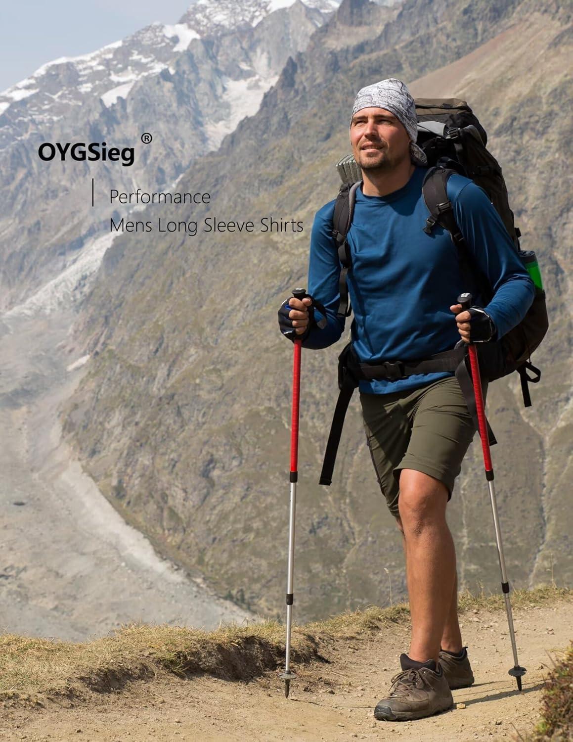 image7 Pack Long Sleeve Shirts for Men Moisture Wicking Sun Protection UV UPF 50 SPF Performance Quick Dry TShirt for CasualBlackGreenDark BlueDark GreySky BlueBlue7 Pack